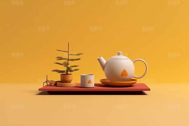 茶叶包装3D包装设计模型