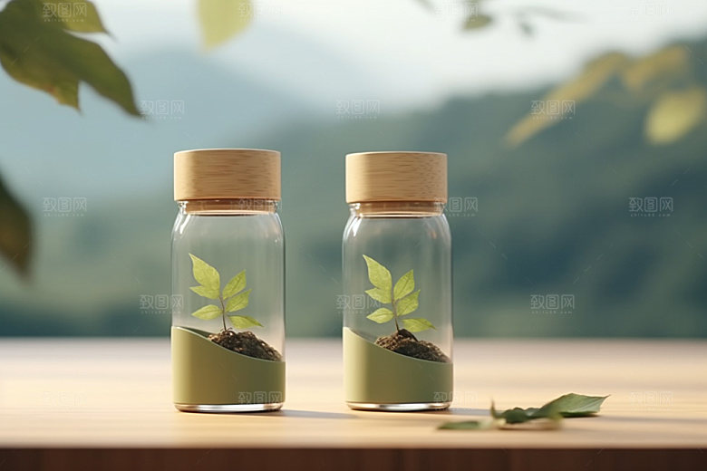 茶叶包装传统中式模型