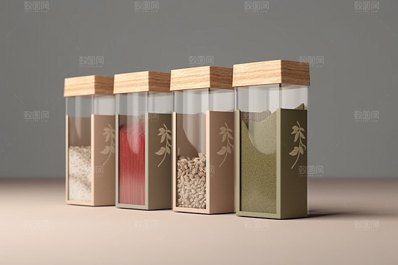 茶叶包装茶叶罐3D模型