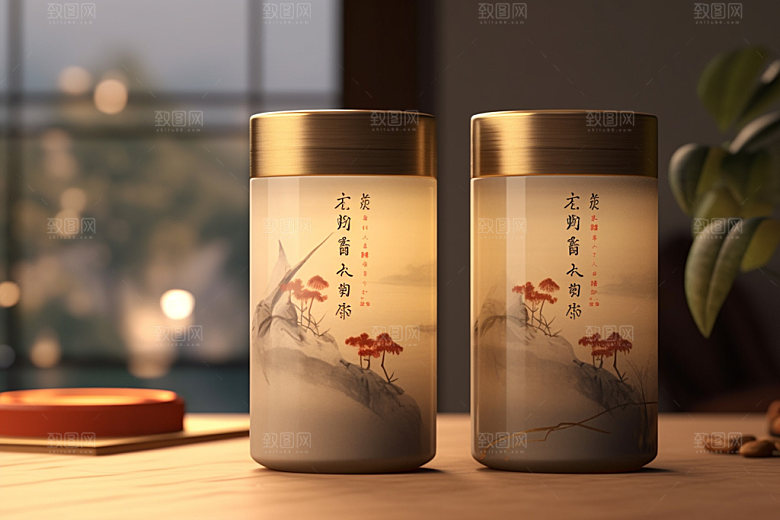 茶叶包装立体包装设计模型