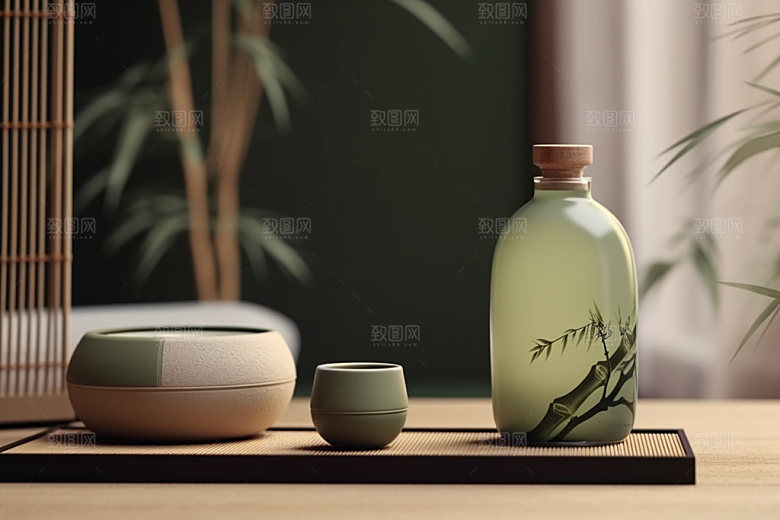 茶叶包装茶叶罐包装设计模型