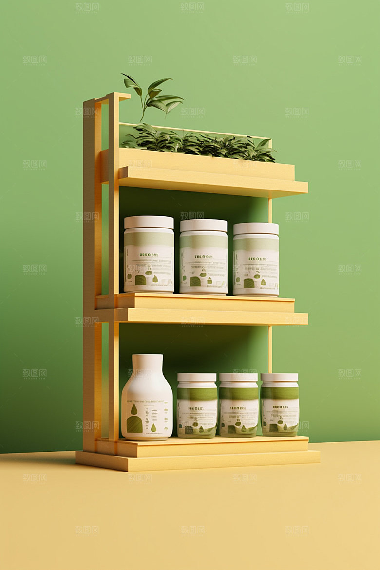 茶叶包装中国风包装设计模型