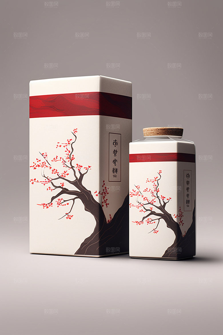 茶叶包装3D包装设计模型