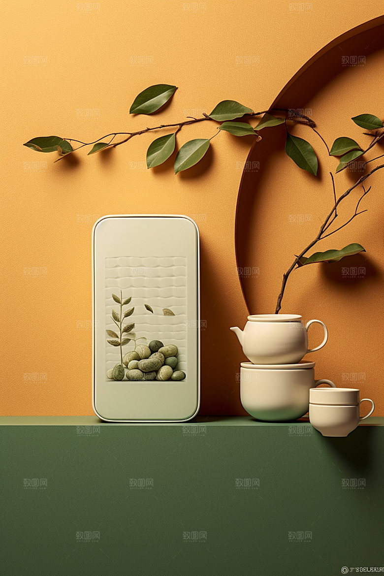 茶叶包装中式包装设计模型