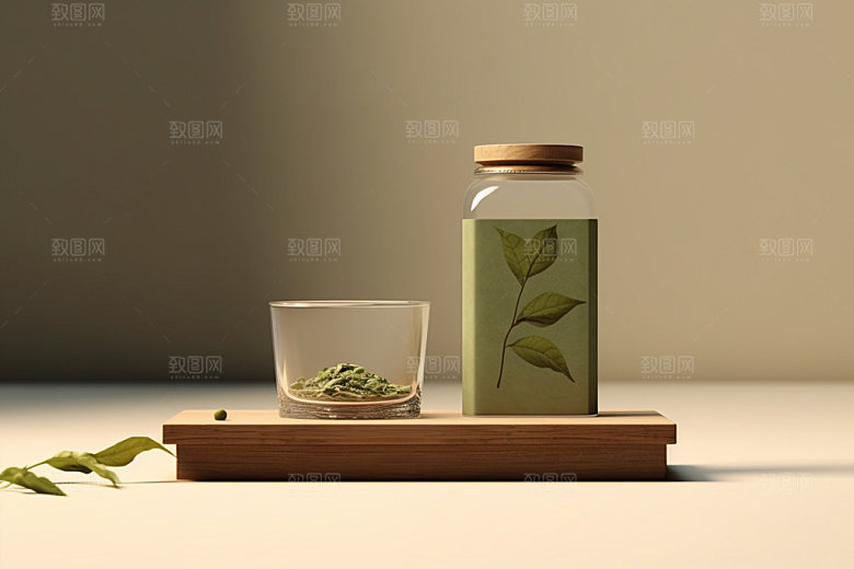 茶叶包装包装设计立体模型