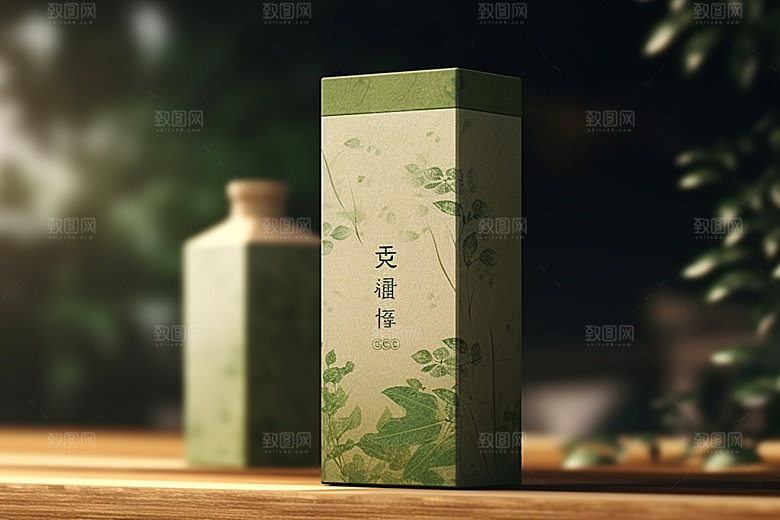 茶叶包装茶叶罐传统模型