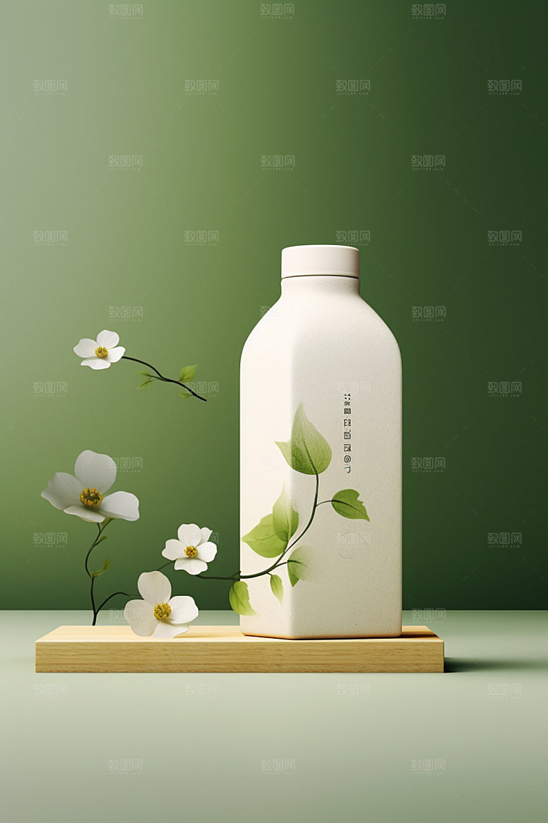 茶叶包装立体中式模型