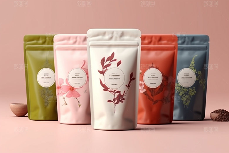 茶叶包装中式茶叶罐模型