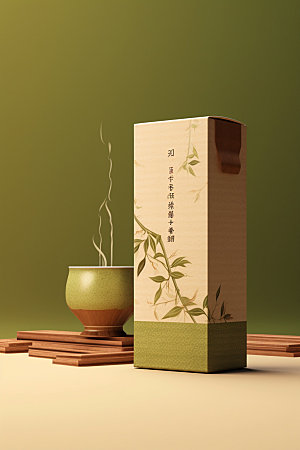 茶叶包装茶叶罐传统模型