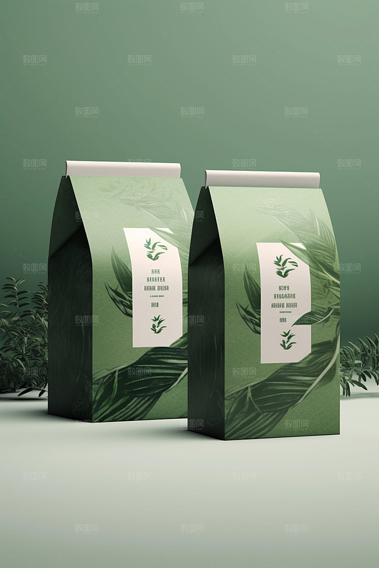 茶叶包装包装设计中式模型