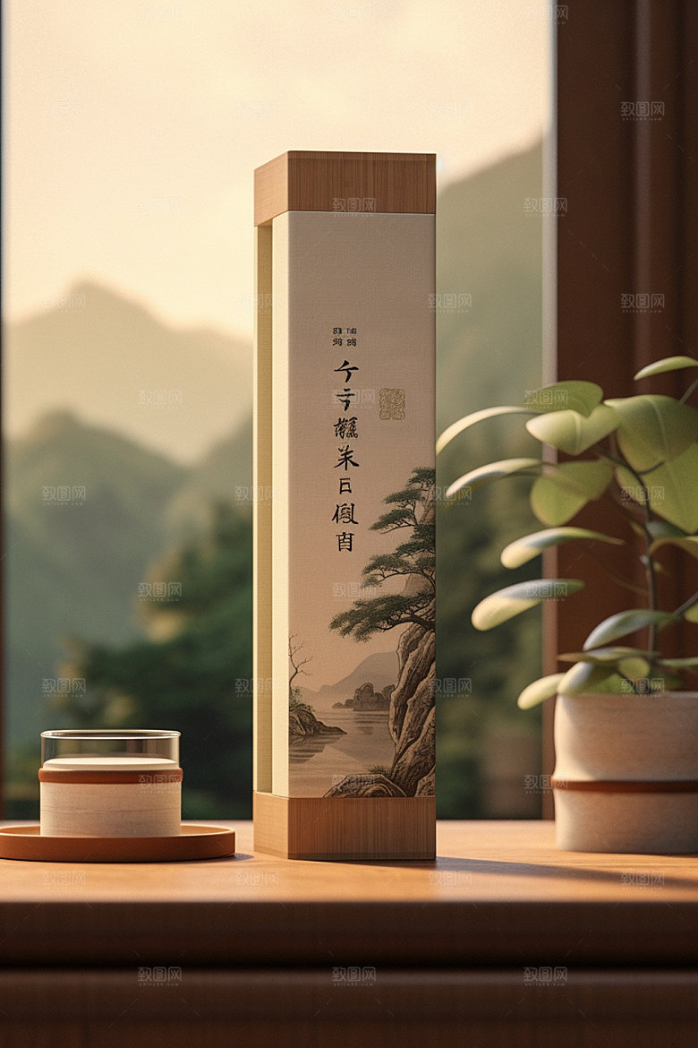 茶叶包装传统包装设计模型