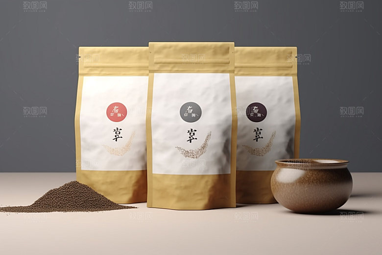 茶叶包装3D立体模型