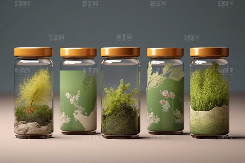 茶叶包装中国风3D模型