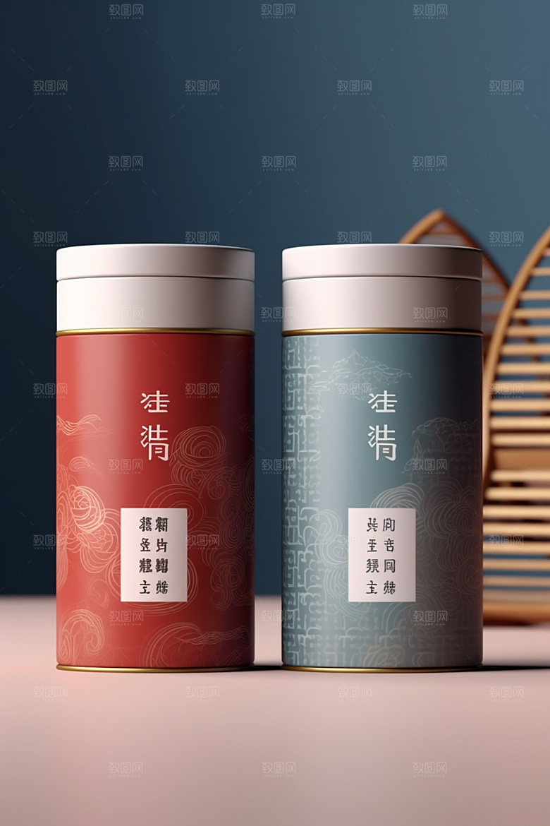 茶叶包装立体包装设计模型
