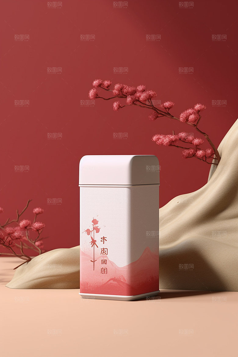 茶叶包装3D包装设计模型