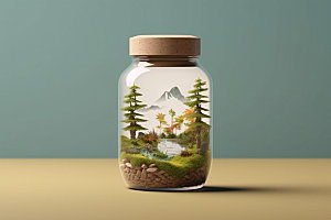 茶叶包装茶叶罐3D模型