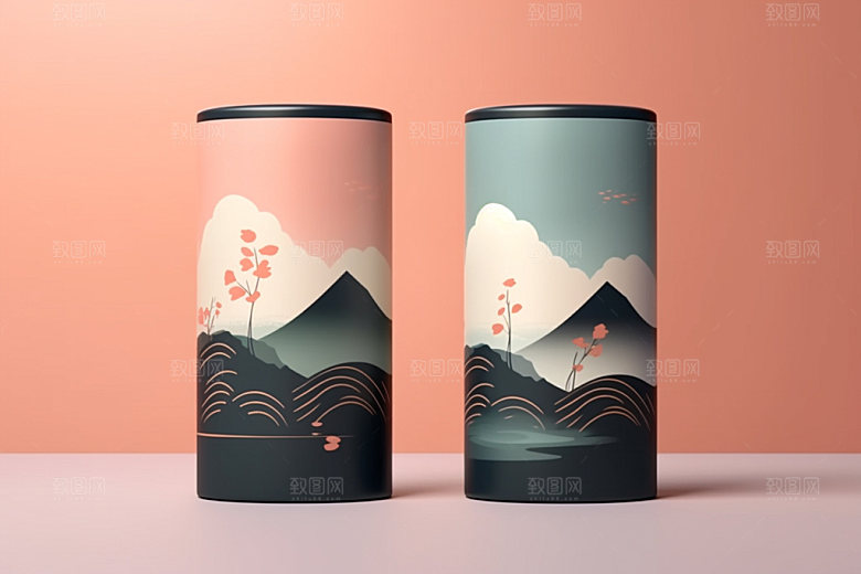 茶叶包装包装设计立体模型