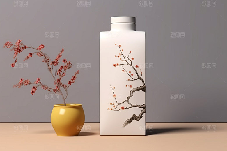 茶叶包装包装设计传统模型