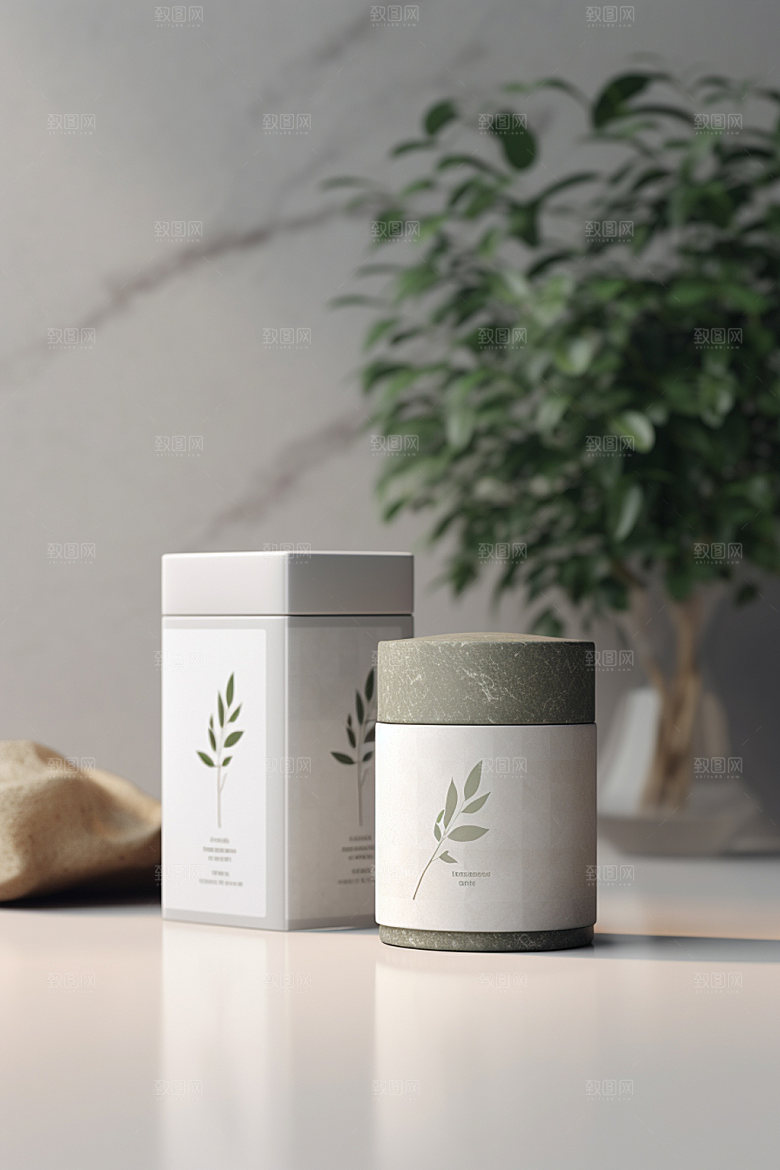 茶叶包装中式传统模型