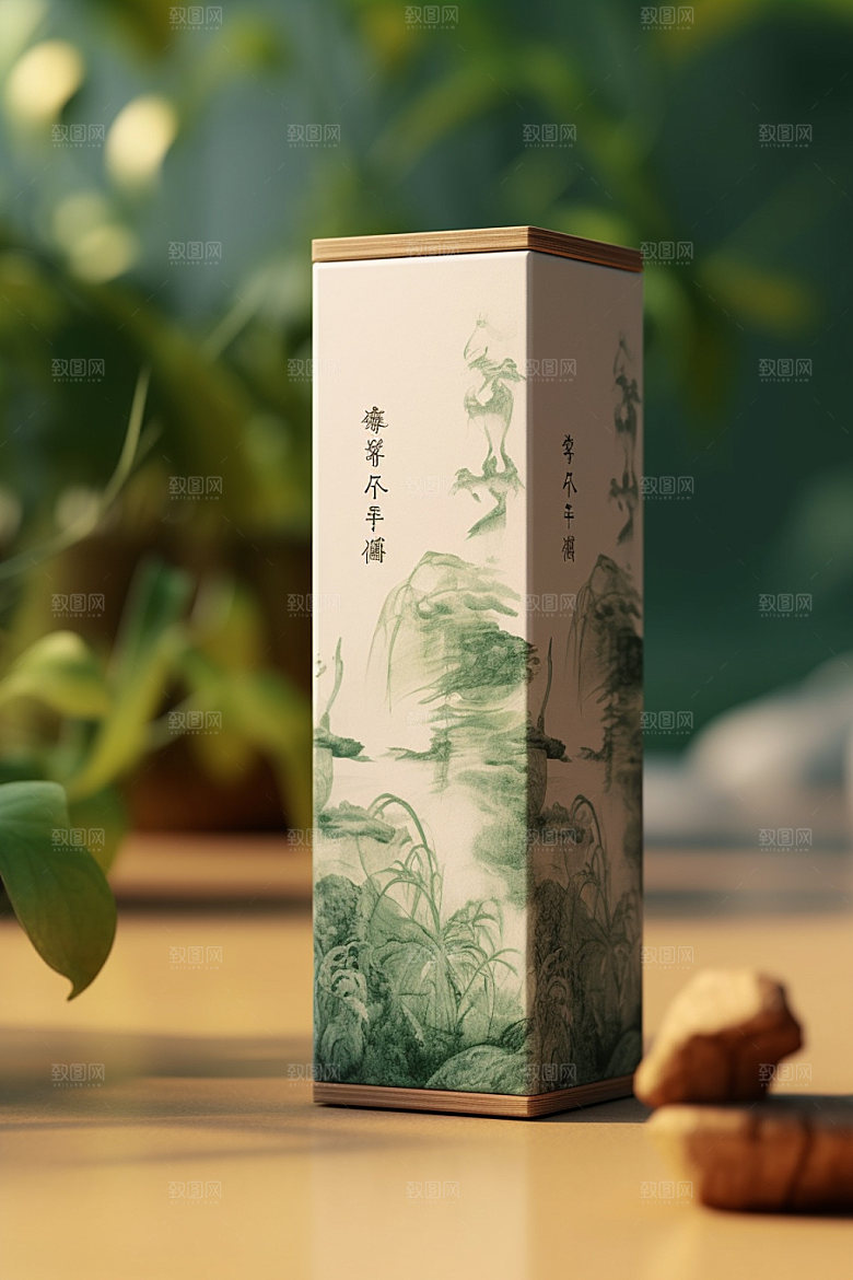茶叶包装包装设计立体模型