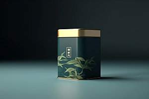 茶叶包装3D茶叶罐模型