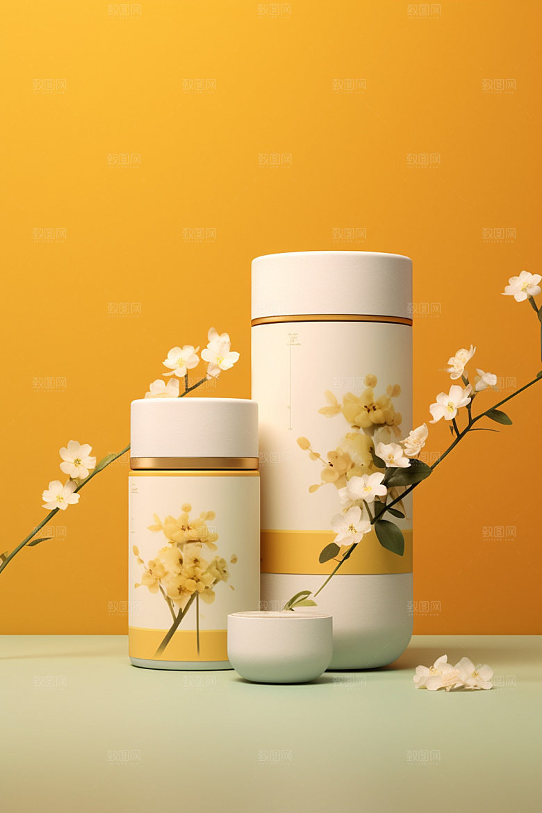 茶叶包装包装设计立体模型