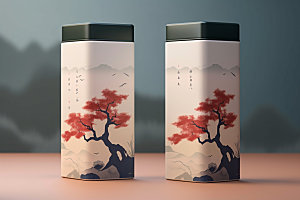 茶叶包装包装设计立体模型