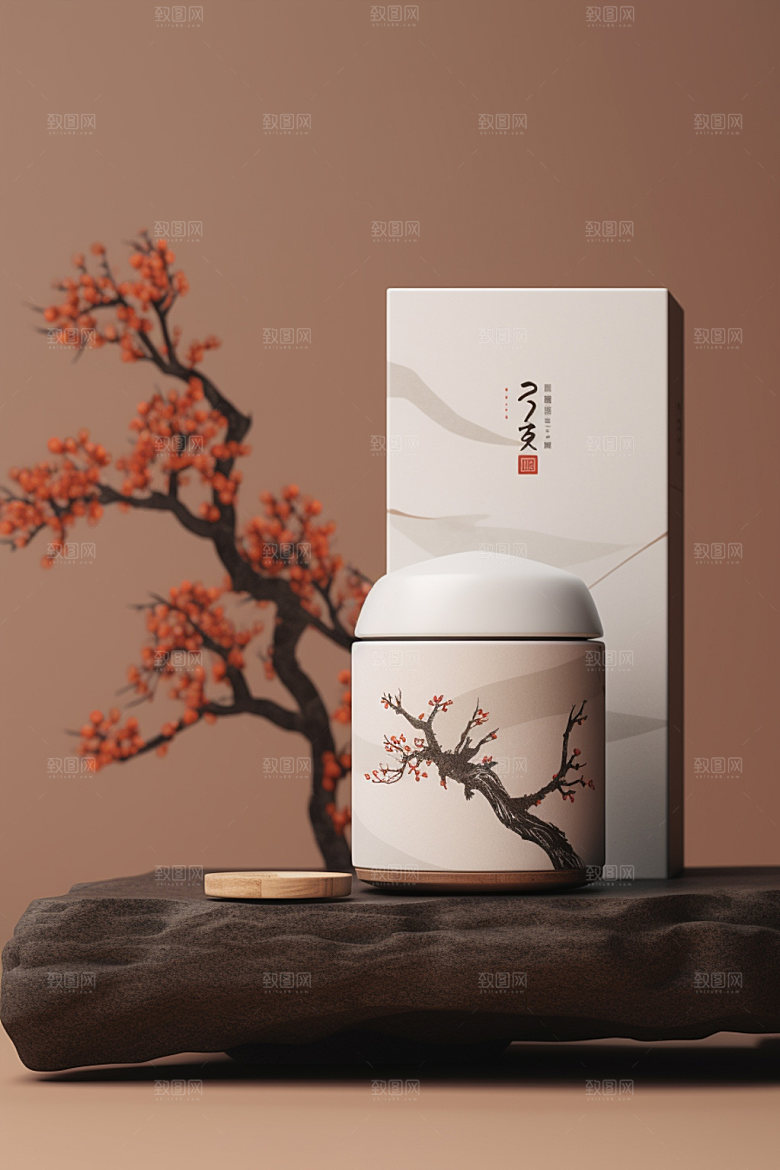 茶叶包装传统包装设计模型