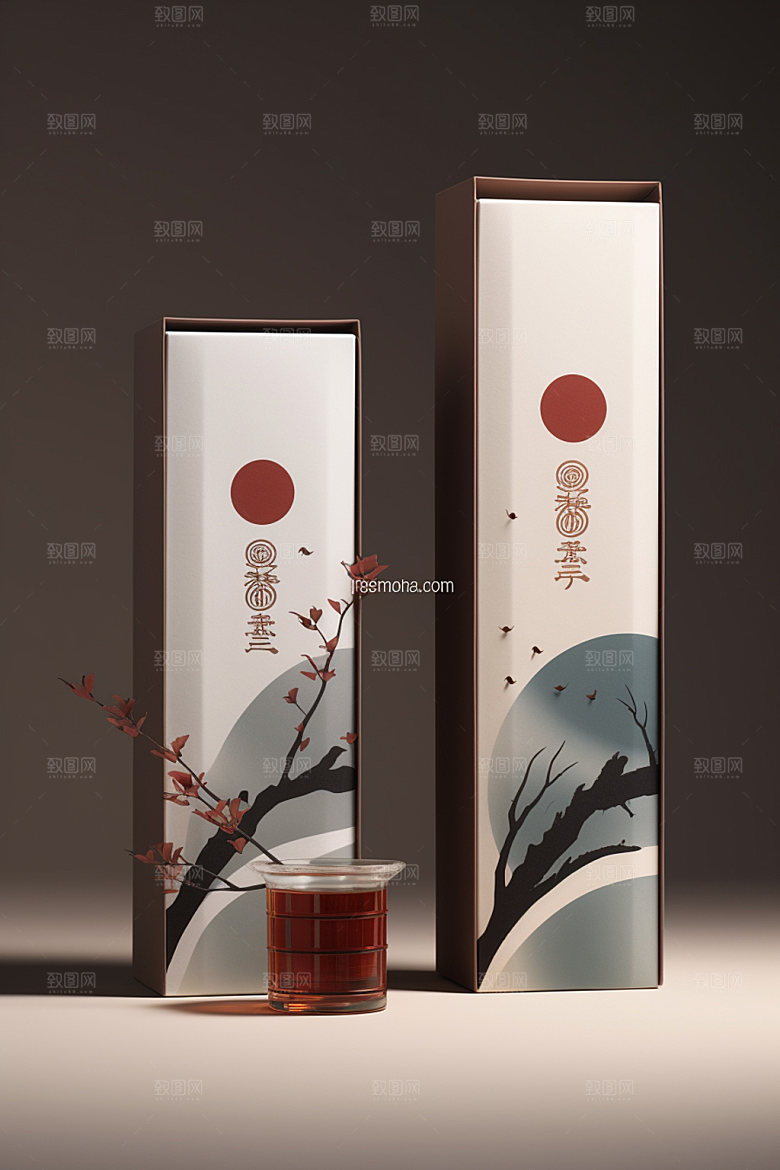 茶叶包装茶叶罐3D模型