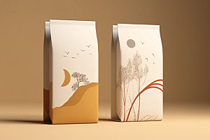茶叶包装立体茶叶罐模型