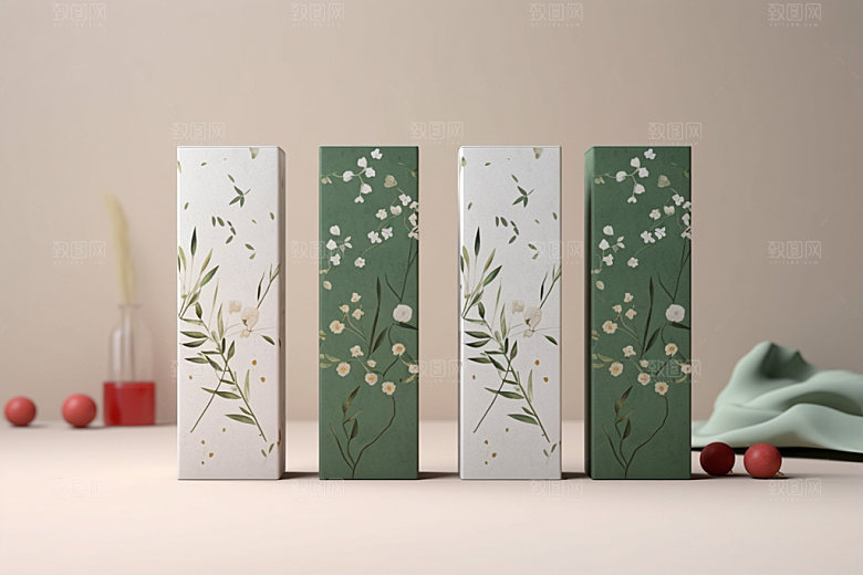 茶叶包装传统立体模型