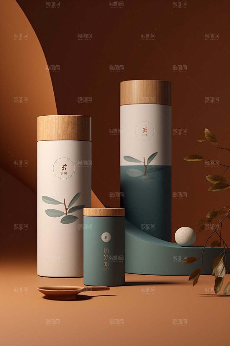 茶叶包装中式包装设计模型