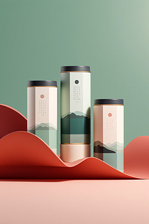 茶叶包装中式包装设计模型