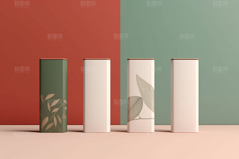 茶叶包装3D中式模型