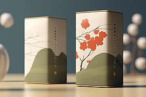 茶叶包装茶叶罐3D模型
