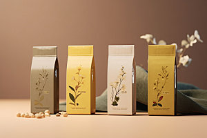 茶叶包装传统中式模型