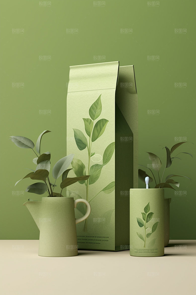 茶叶包装传统包装设计模型