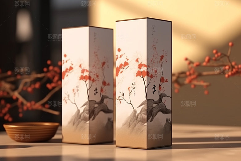 茶叶包装茶叶罐3D模型