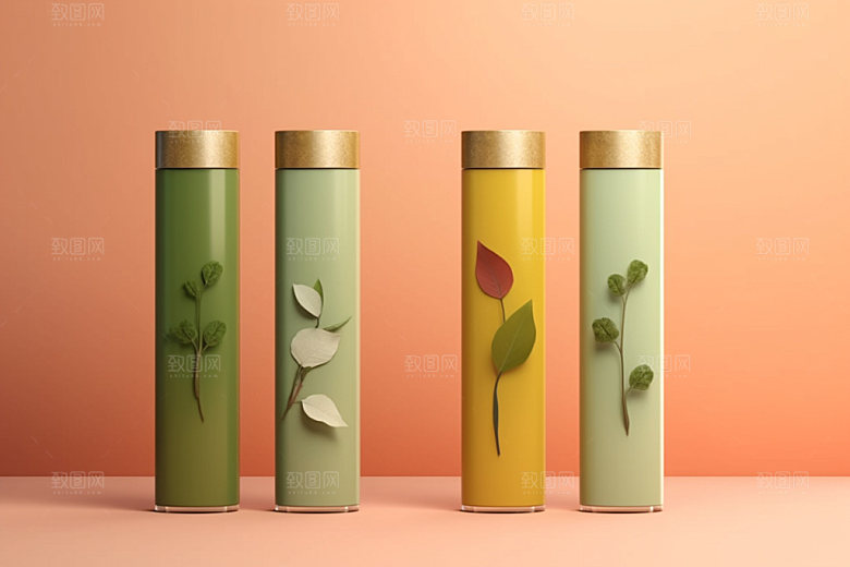 茶叶包装中国风3D模型
