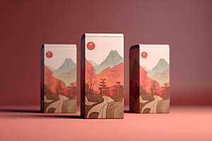 茶叶包装传统包装设计模型