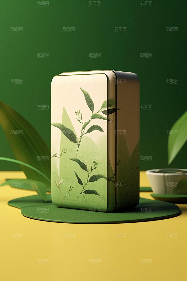 茶叶包装包装设计传统模型