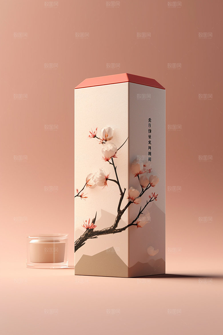 茶叶包装立体3D模型