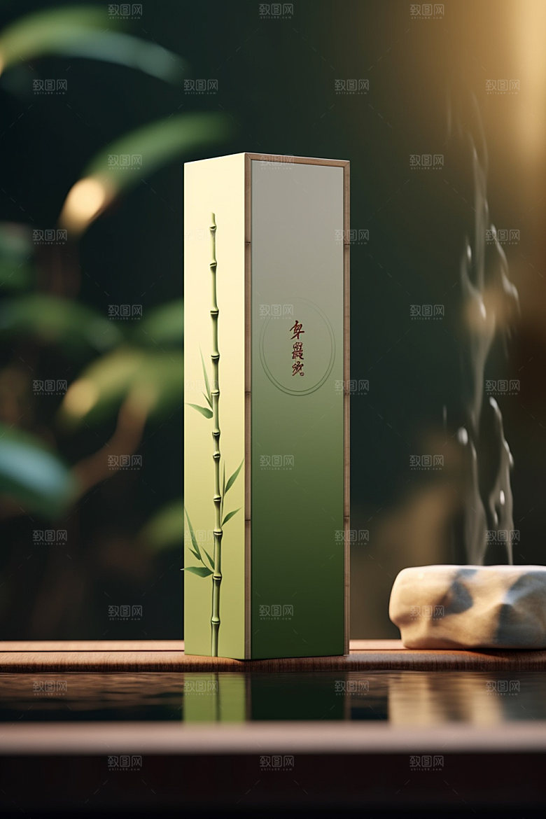 茶叶包装茶叶罐立体模型