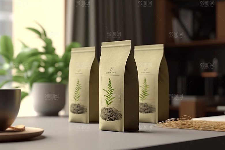 茶叶包装3D茶叶罐模型