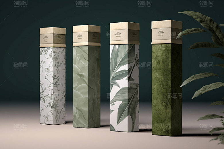 茶叶包装包装设计传统模型