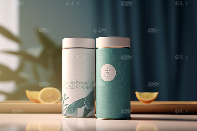 茶叶包装中式中国风模型