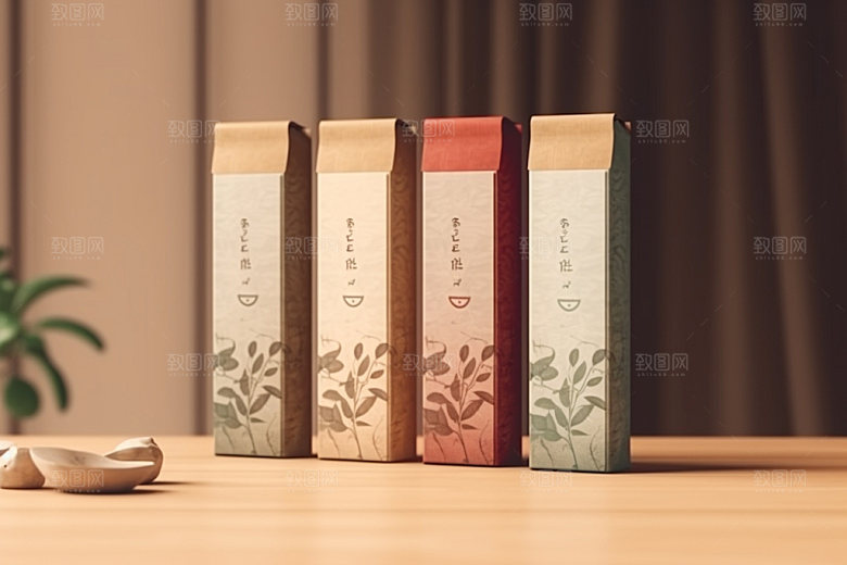 茶叶包装3D茶叶罐模型