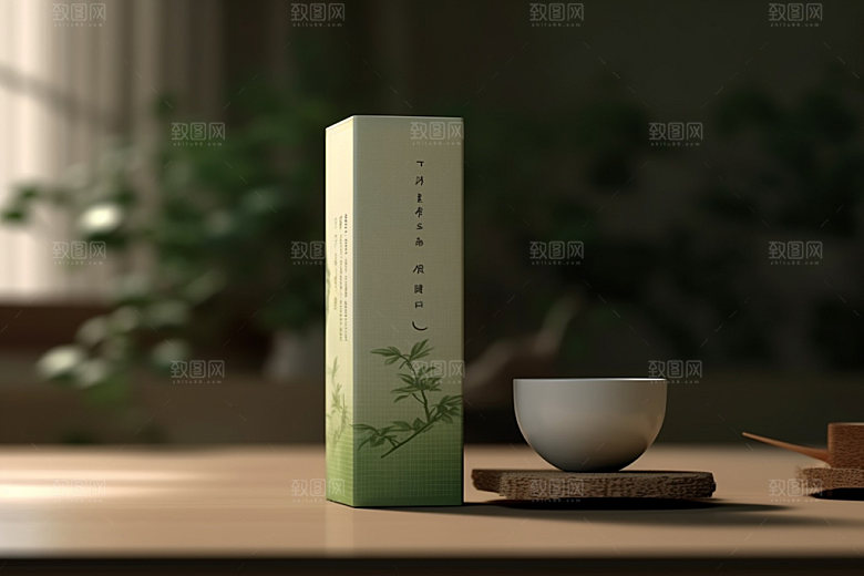 茶叶包装包装设计茶叶罐模型