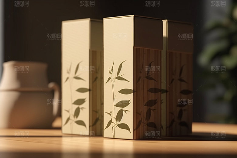 茶叶包装包装设计立体模型