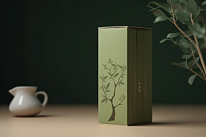 茶叶包装传统3D模型